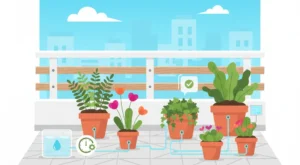 Küçük Balkonlar İçin Düşük Bütçeli Akıllı Bitki Sulama Sistemleri: Kapsamlı Kurulum Rehberi Küçük Balkonlar İçin Düşük Bütçeli Akıllı Bitki Sulama Sistemleri: Kapsamlı Kurulum Rehberi