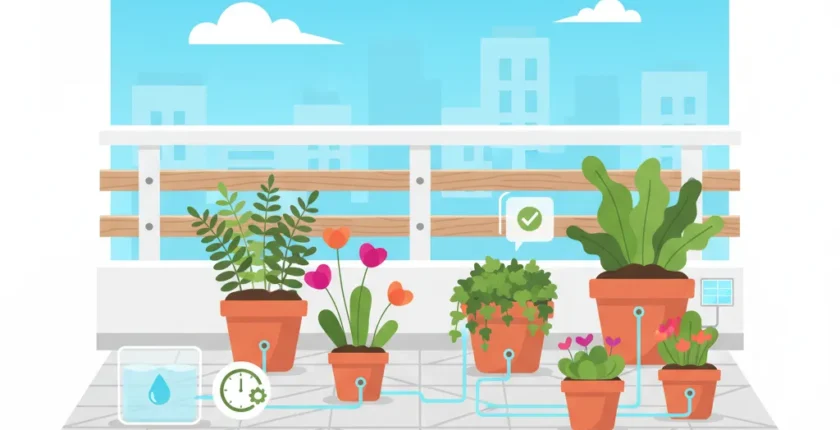 Küçük Balkonlar İçin Düşük Bütçeli Akıllı Bitki Sulama Sistemleri: Kapsamlı Kurulum Rehberi