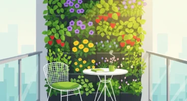 Küçük Balkonlar İçin Dikey Bahçe Kurulum Rehberi: Şehirde Yeşil Bir Vaha Yaratın