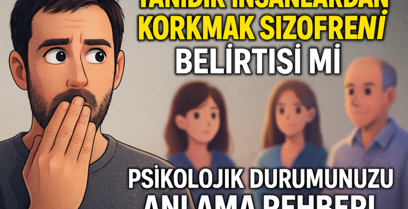 Tanıdık İnsanlardan Korkmak Şizofreni Belirtisi Mi? Psikolojik Durumunuzu Anlama Rehberi Tanıdık İnsanlardan Korkmak Şizofreni Belirtisi Mi? Psikolojik Durumunuzu Anlama Rehberi