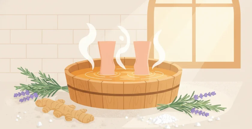 Ayak Üşümesine Bitkisel Çözümler: Evde Etkili Ayak Banyosu Tarifleri