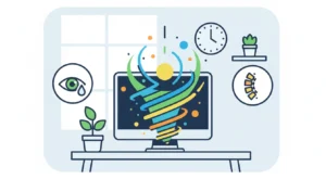 Ekran Başında Göz Kuruluğu ve Boyun Kireçlenmesine Son: 5 Dakikalık Mikro Molalar Rehberi