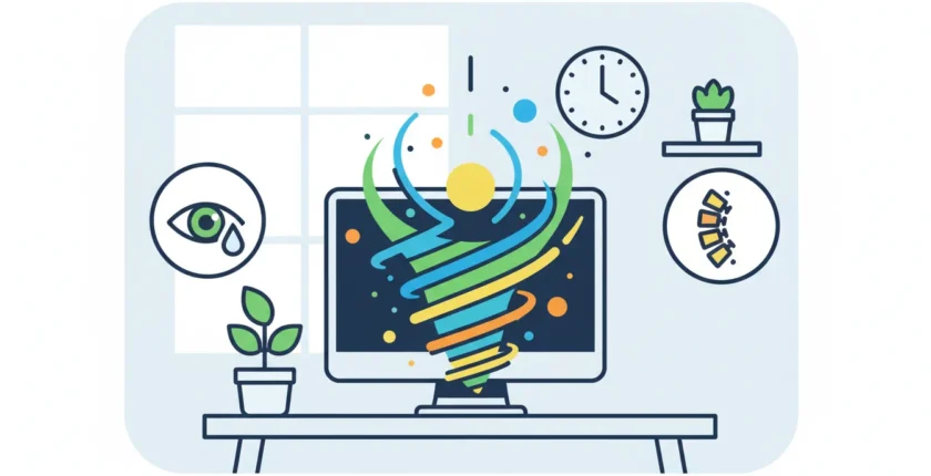 Ekran Başında Göz Kuruluğu ve Boyun Kireçlenmesine Son: 5 Dakikalık Mikro Molalar Rehberi