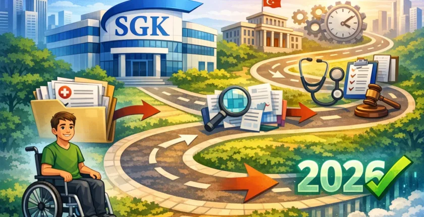 Engelli Maaşı Başvurusu Sonrası Dosyanızın SGK’da İzleyeceği Yol Haritası 2026
